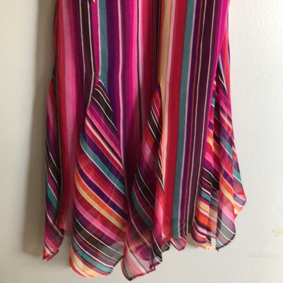 LAUREN BY RALPH LAUREN Striped Dress, loose fit, beautiful striped pattern - Picture 9 of 11